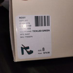 Eva mendes roxy shoe
